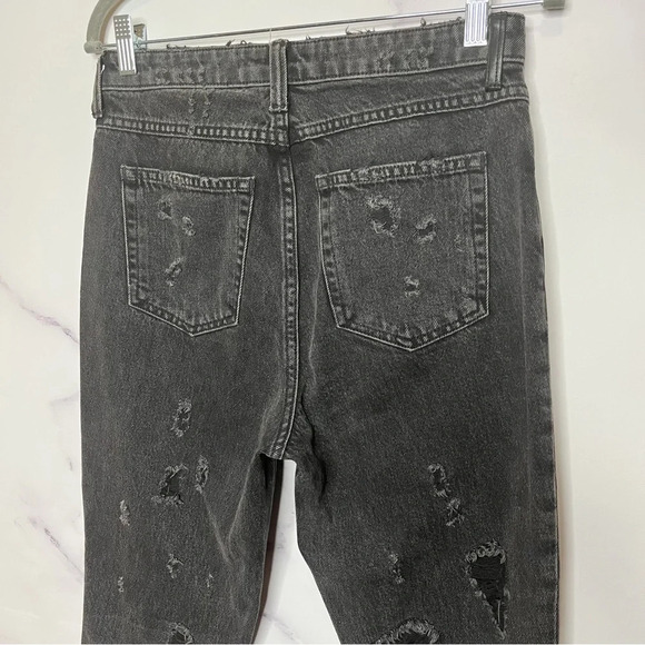 Denim x Alexander Wang Grind Grey Scratch Jeans - Picture 10 of 13